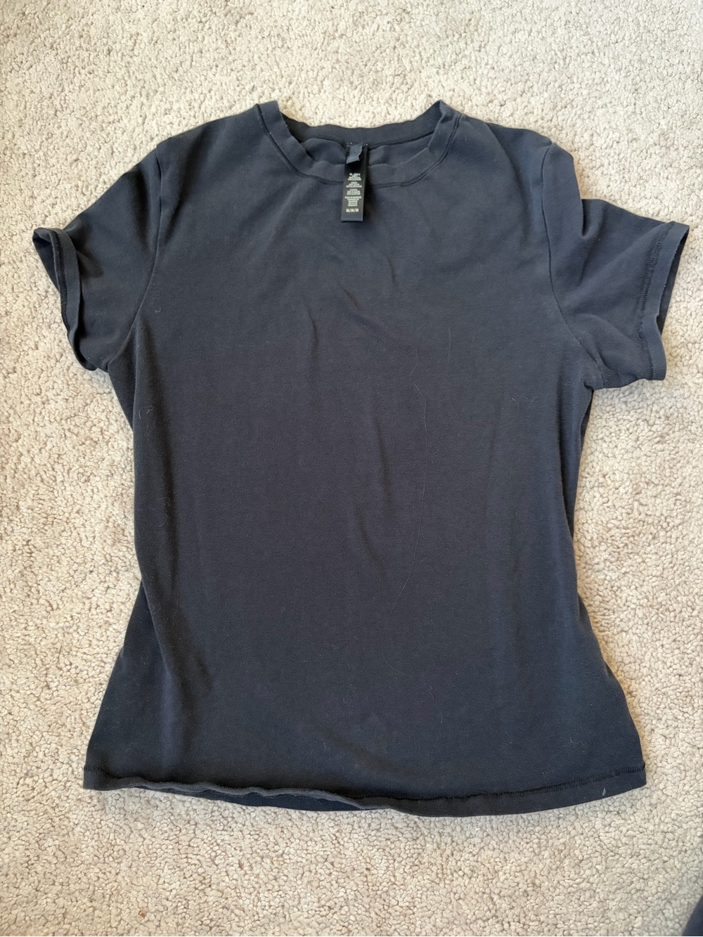 SKIMS Cotton Jersey T-shirt - soot - Picture 2 of 4